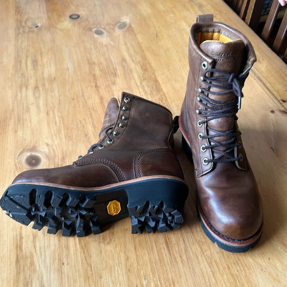Chippewa Waterproof Logger Boots- Brand New